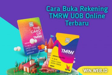 cara Bula Rekening TMRW UOB Online Terbaru.