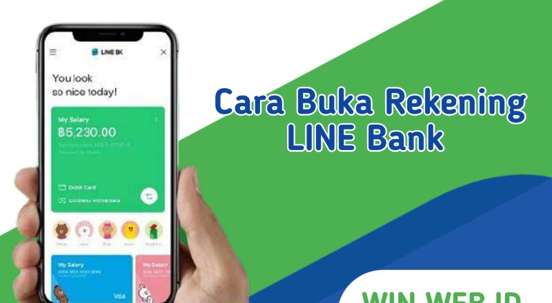 cara buka rekening line bank