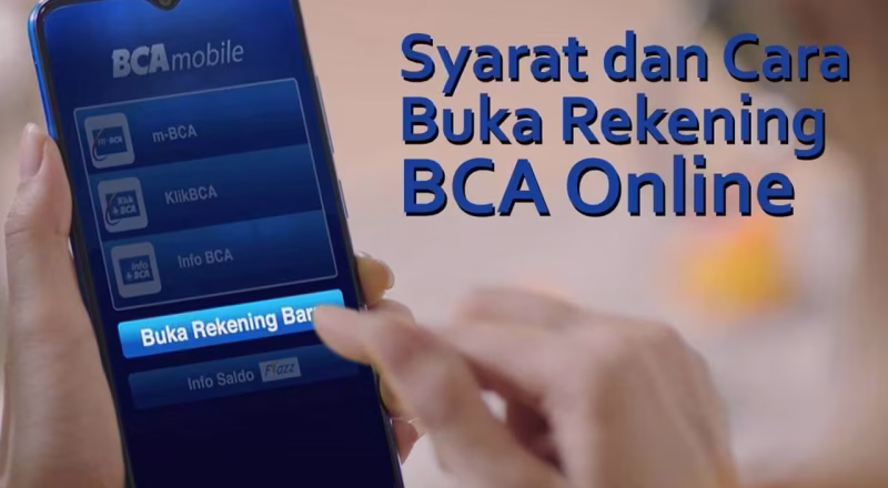 Syarat dan cara daftar rekening bca online