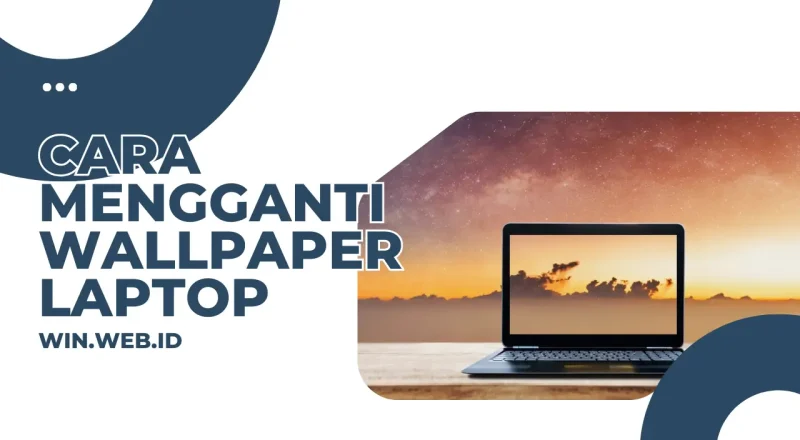 Cara mengganti wallpaper laptop Windows melalui menu Personalize